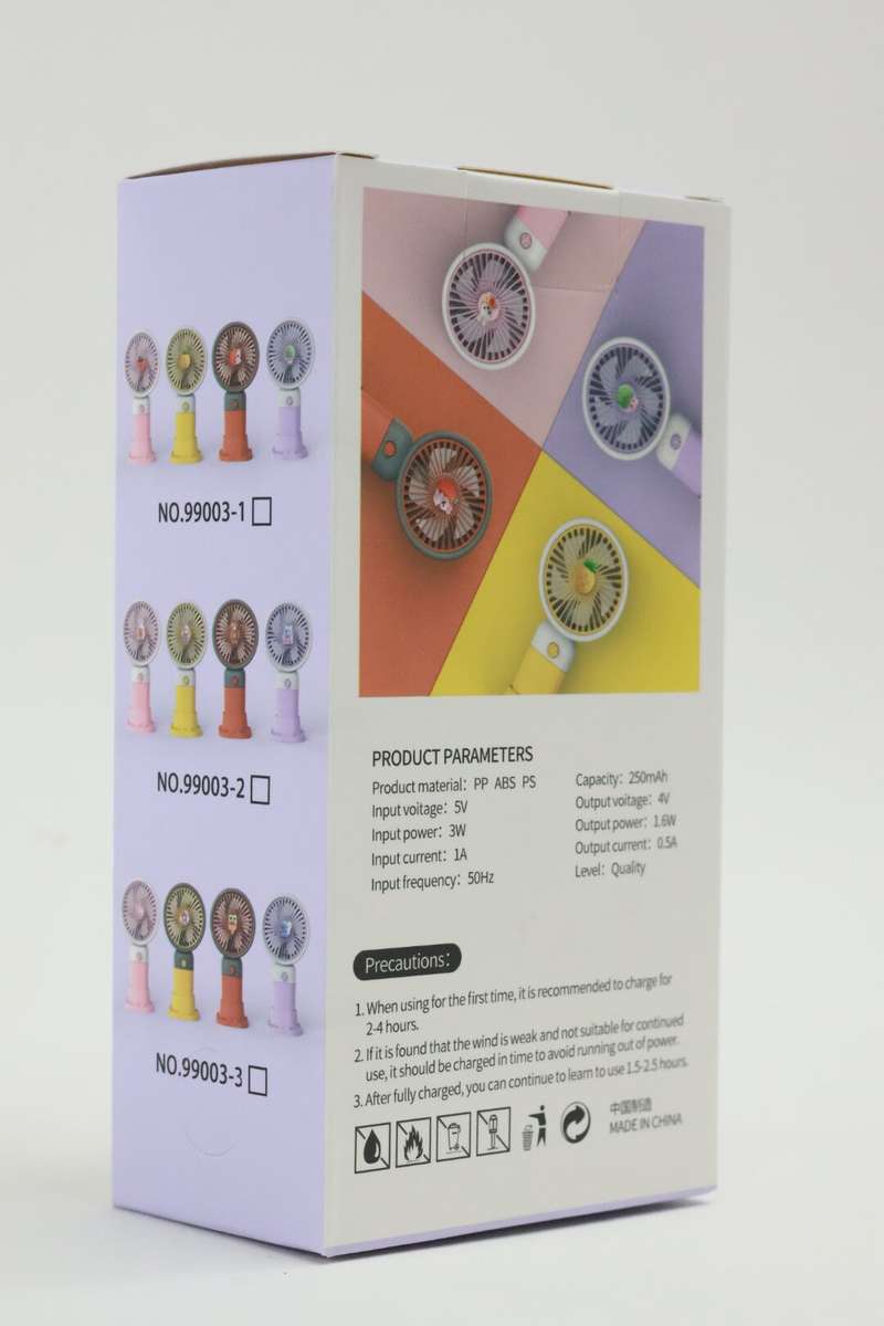 Portable Handheld Rechargeable Desktop Mini Fan