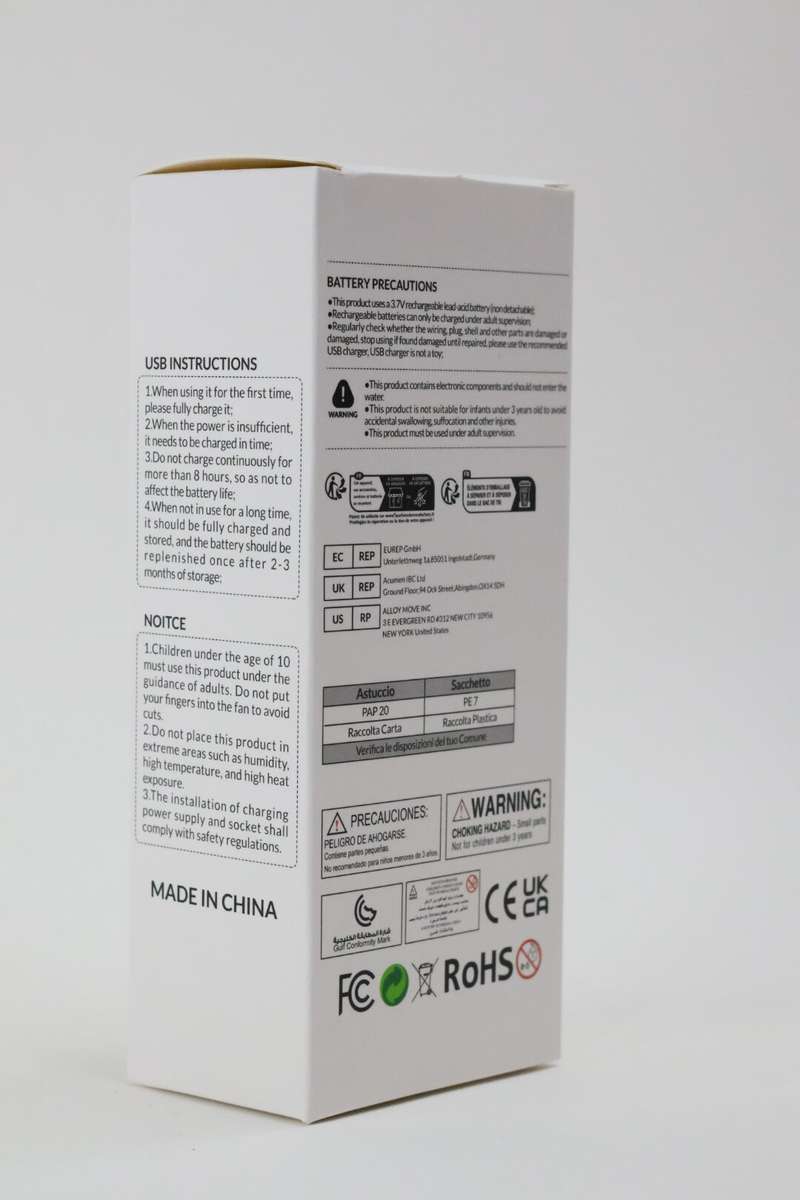 Portable USB Rechargeable Mini Handheld Fan