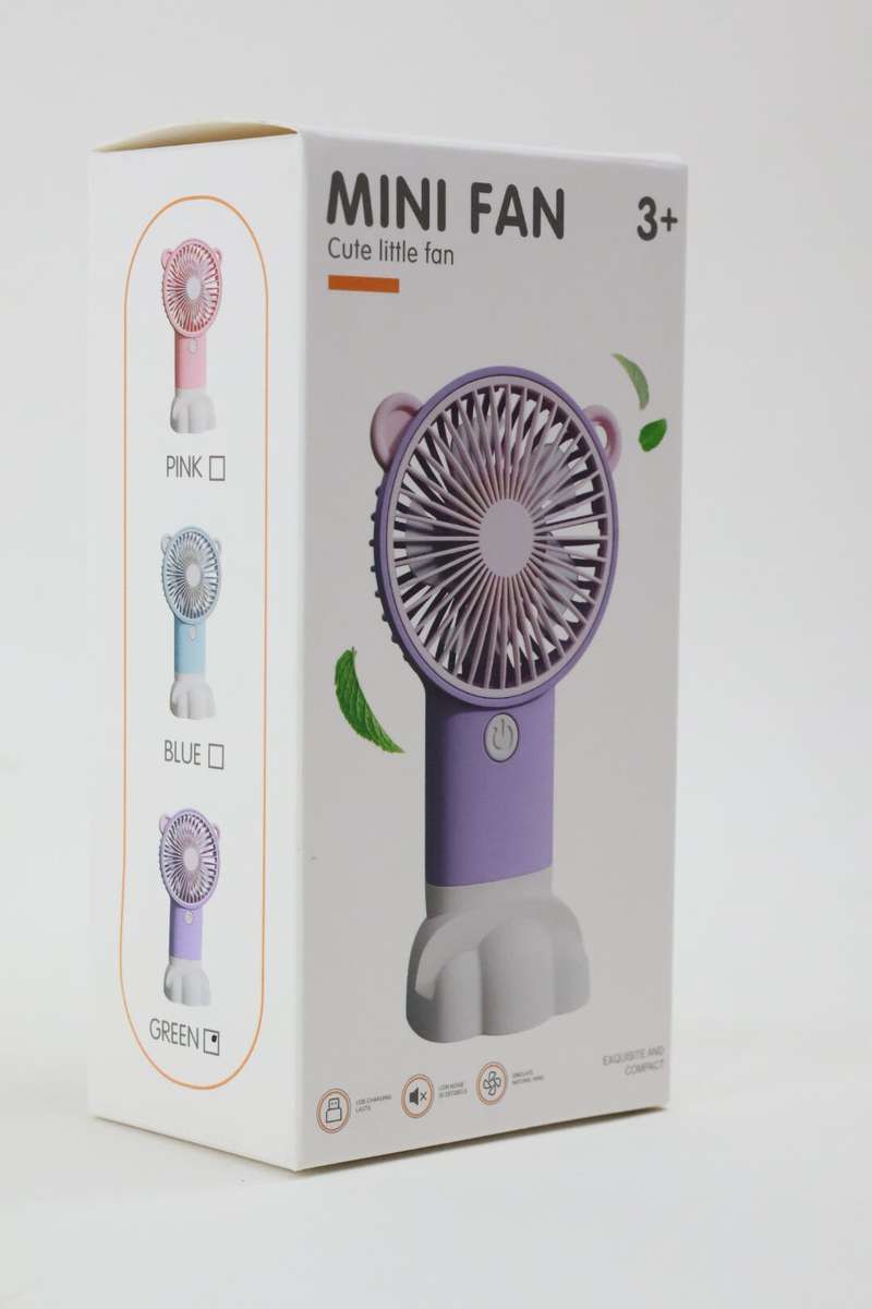 Portable USB Rechargeable Mini Handheld Fan