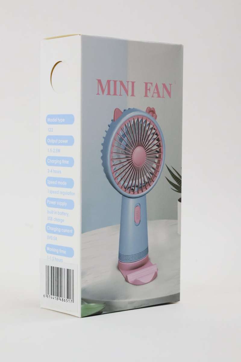 Portable USB Rechargeable Mini Handheld Fan