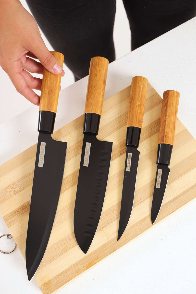 Japanese 4 Piece Knife Set