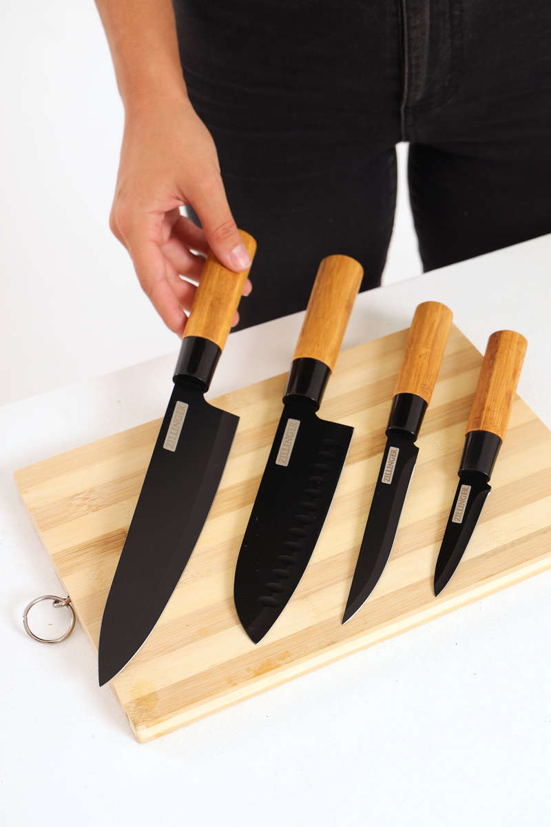 Japanese 4 Piece Knife Set