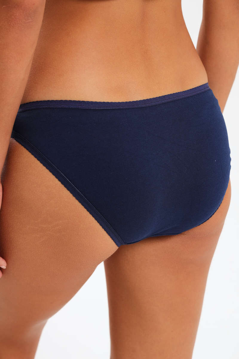 Branded 3 Pack Printed  High Leg Cotton Panties Variety Pack