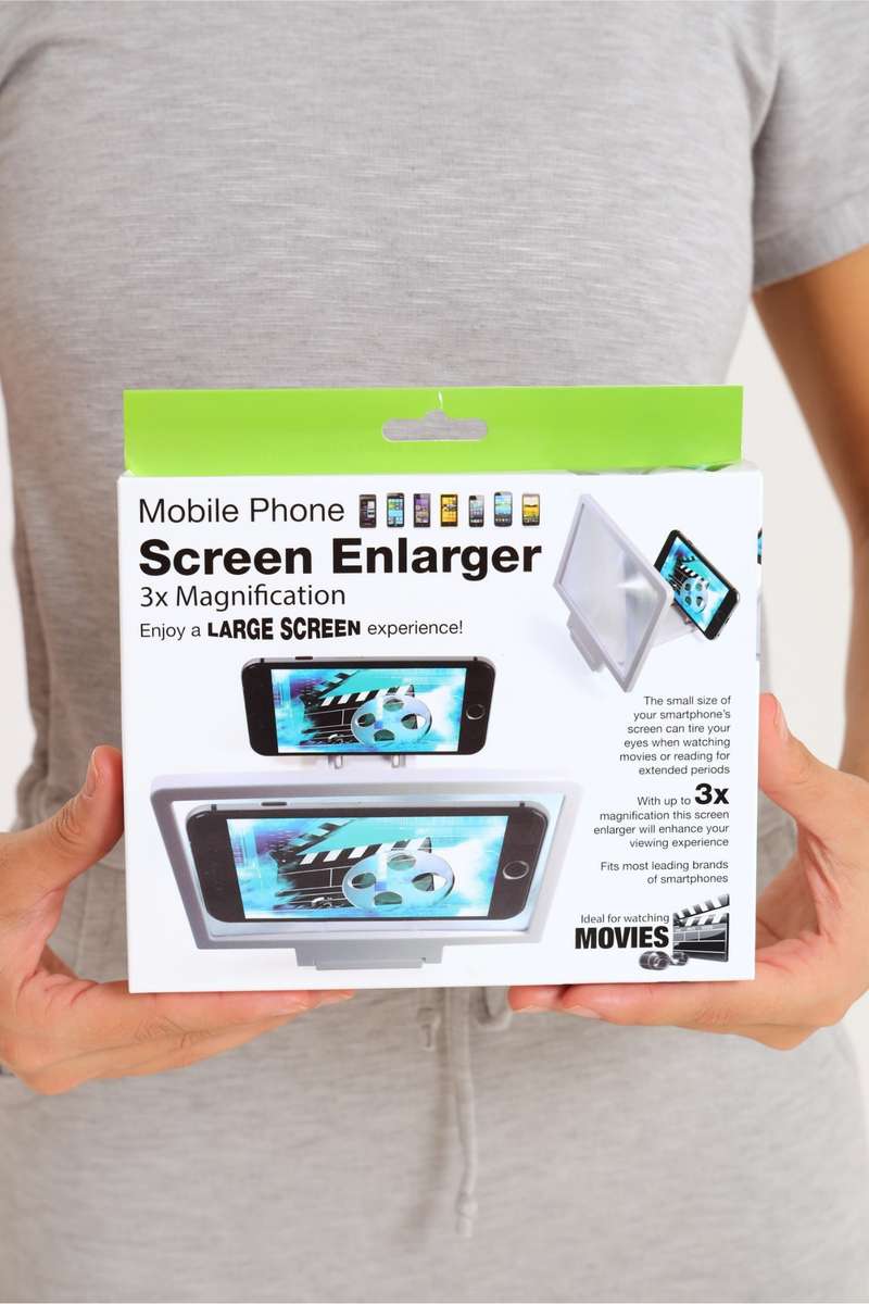 Senza® Foldable Phone Screen Magnifier