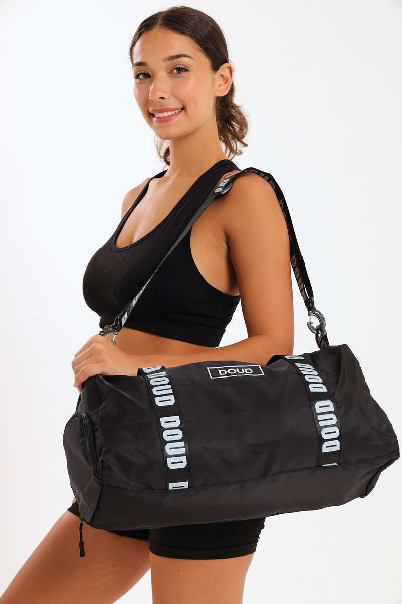 Senza® Sport Unisex Doud Duffle Gym Bag With Multiple Compartments