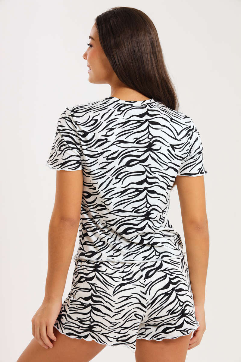 Ladies Shorty Summer Pyjamas Set