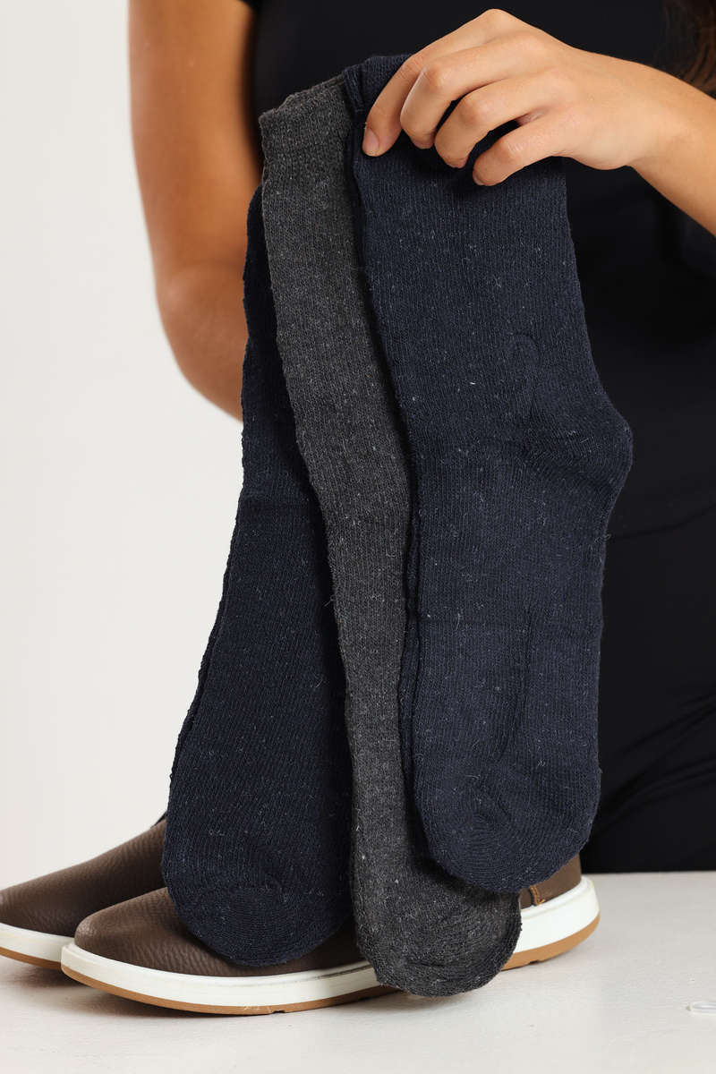 Men's 3 Pairs Extra Thick Heavy Duty Working Boot Socks UK 6 TO 11