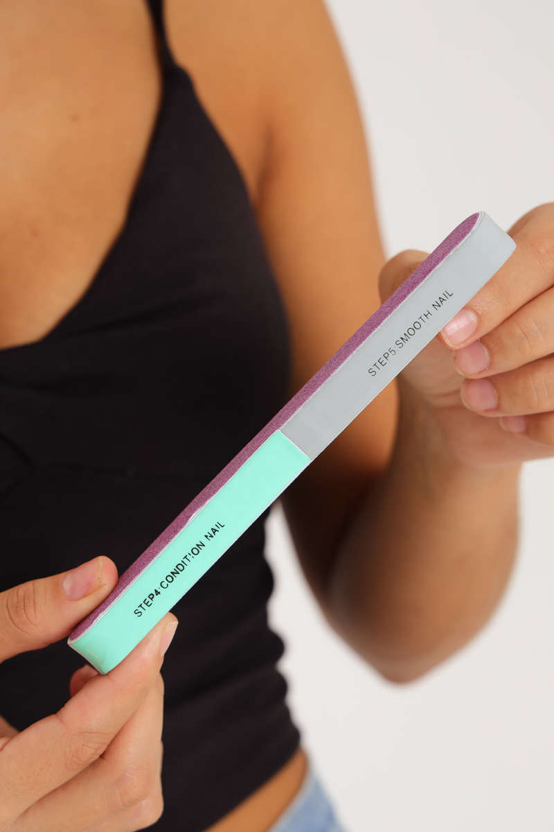 Senza® Professional 7 Way Nail File and Buffer Block