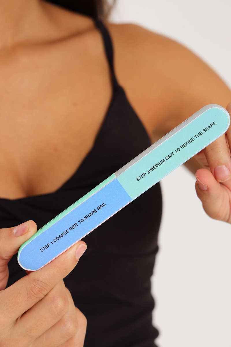 Senza® Professional 7 Way Nail File and Buffer Block