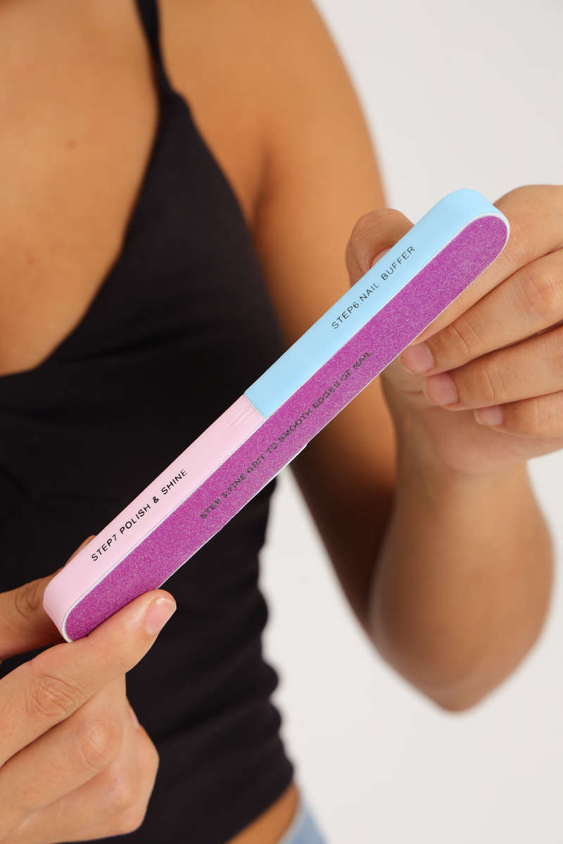 Senza® Professional 7 Way Nail File and Buffer Block