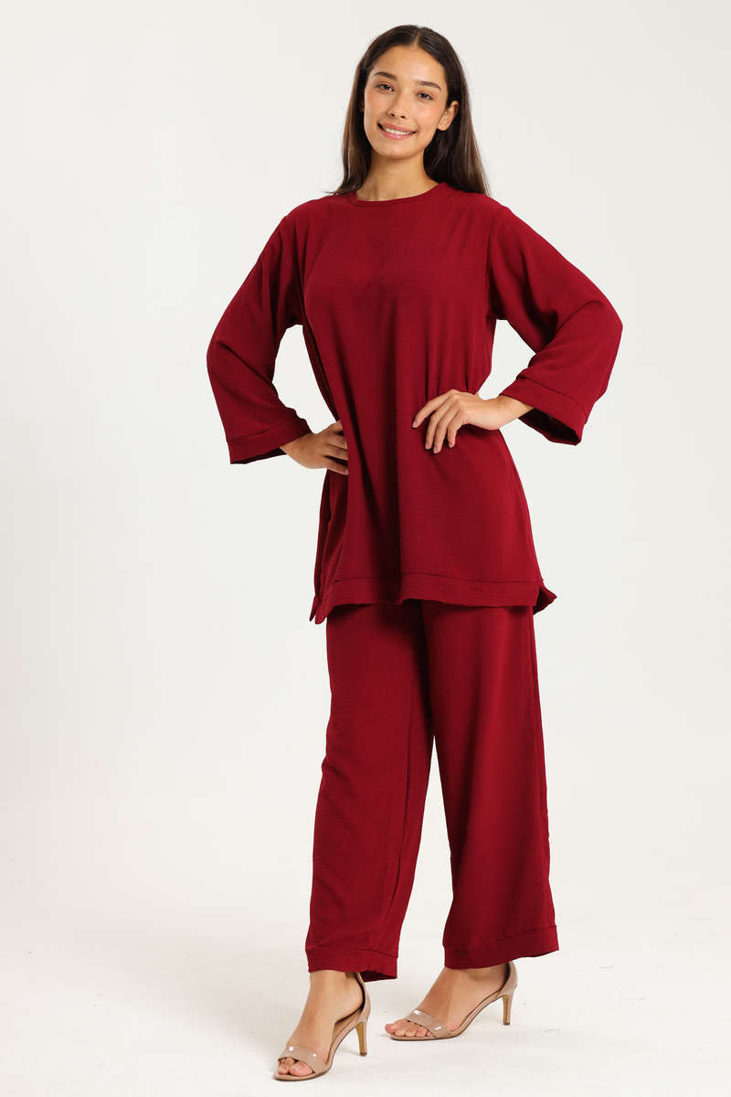 Ladies Savannah 2 Piece Modest Slack Suite Set