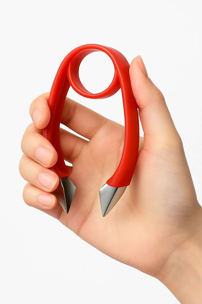 Senza® Multi Function Stainless Steel Fruit &amp; Veg Huller Tool