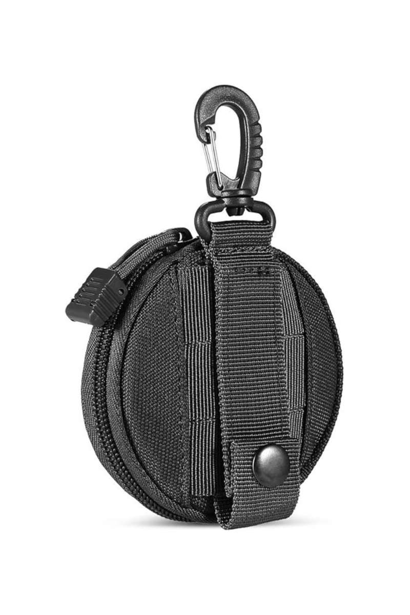 Senza® Small Tactical Hunting Belt Pouch With Compartments & Hook