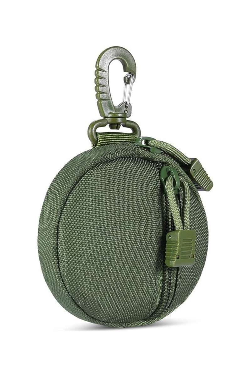Senza® Small Tactical Hunting Belt Pouch With Compartments & Hook