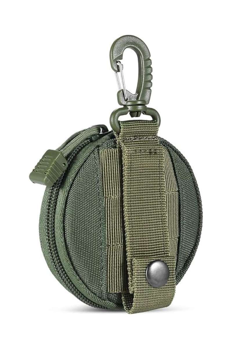 Senza® Small Tactical Hunting Belt Pouch With Compartments & Hook
