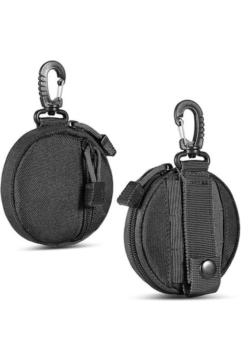 Senza® Small Tactical Hunting Belt Pouch With Compartments & Hook