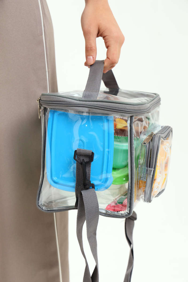 Senza® Multi-Purpose Transparent Clear Lunch Bag - Stadium Approved