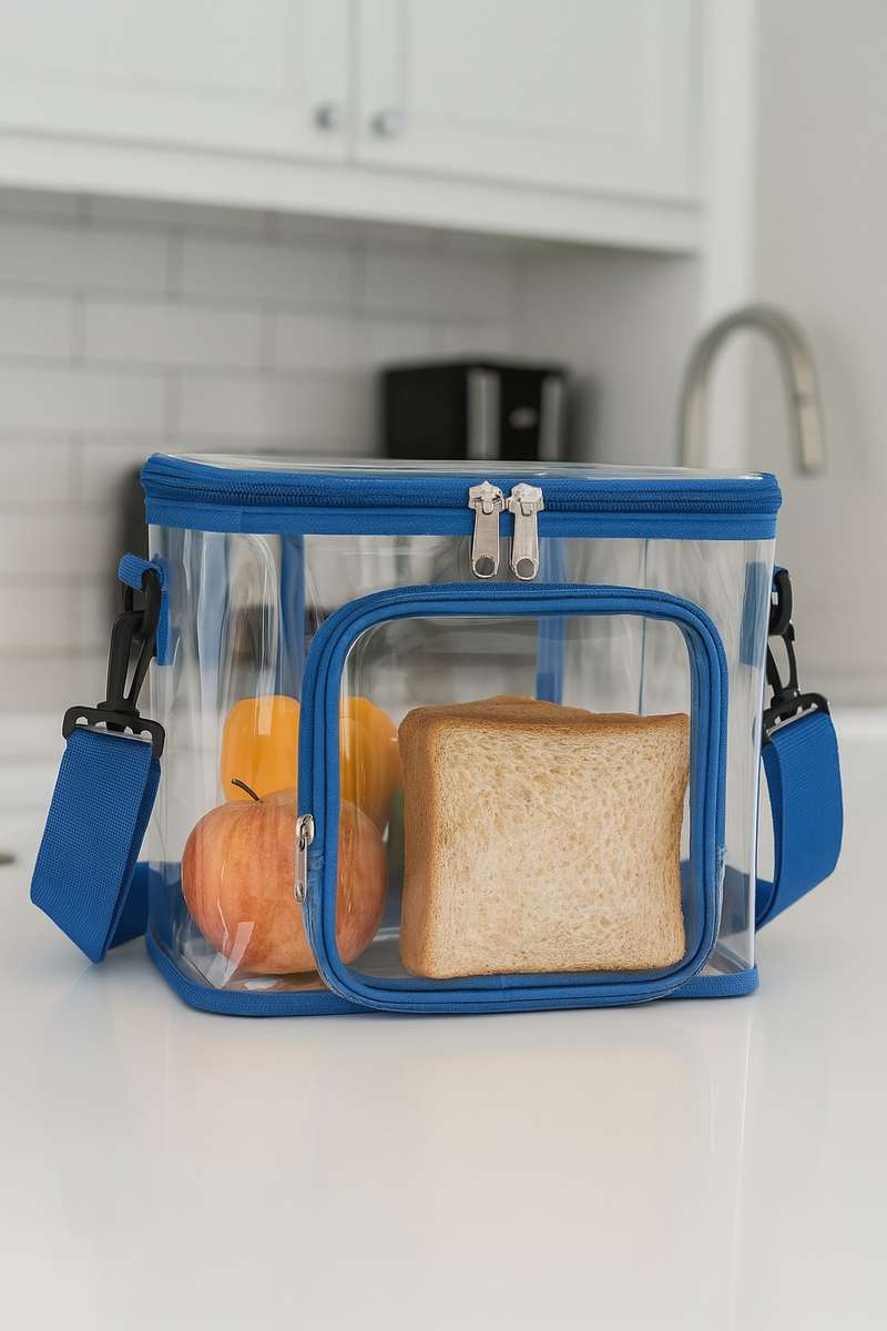 Senza® Multi-Purpose Transparent Clear Lunch Bag - Stadium Approved