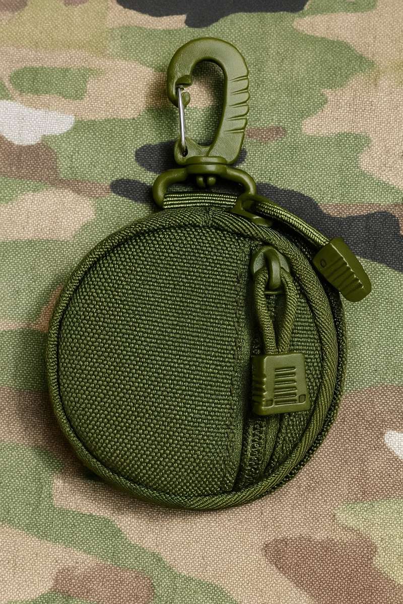 Senza® Small Tactical Hunting Belt Pouch With Compartments & Hook