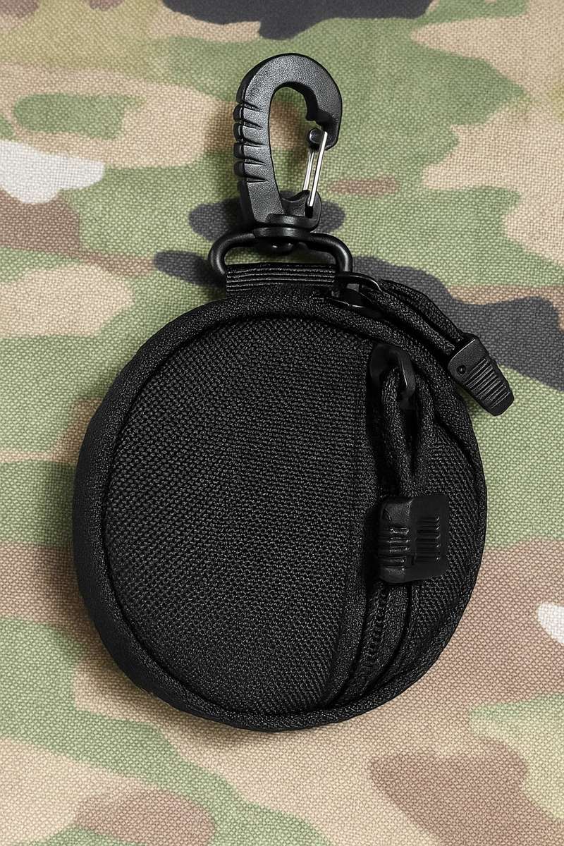 Senza® Small Tactical Hunting Belt Pouch With Compartments & Hook