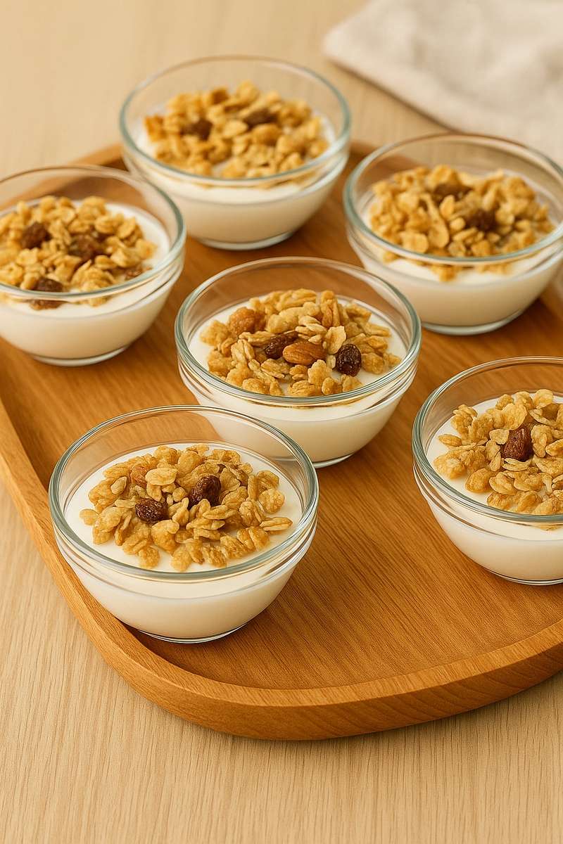 Senza® 6 Piece Mini Breakfast Yogurt Glass Bowl