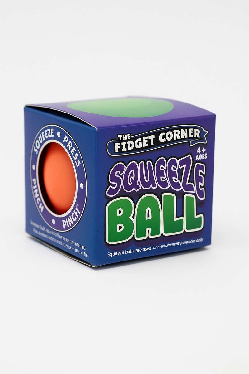 The Fidget Corner Squeeze Ball or Cube