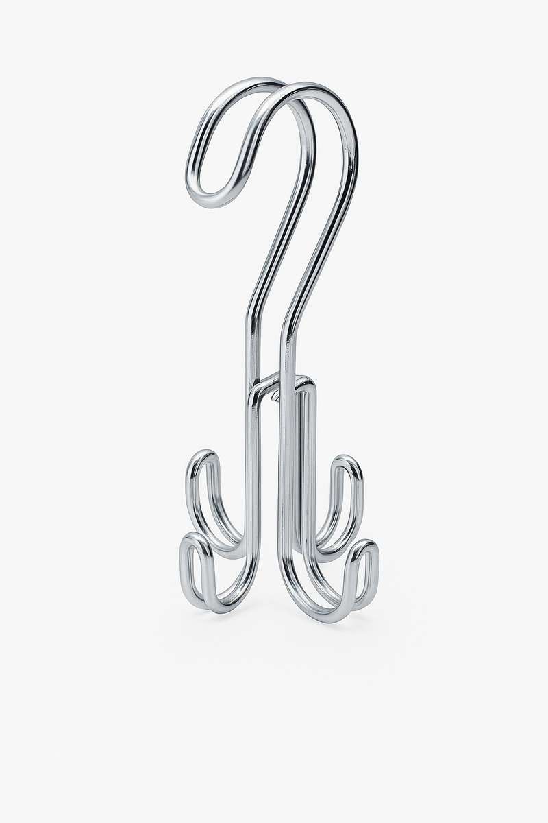 Senza® 4 Hook Belt & Tie Rack Hanger