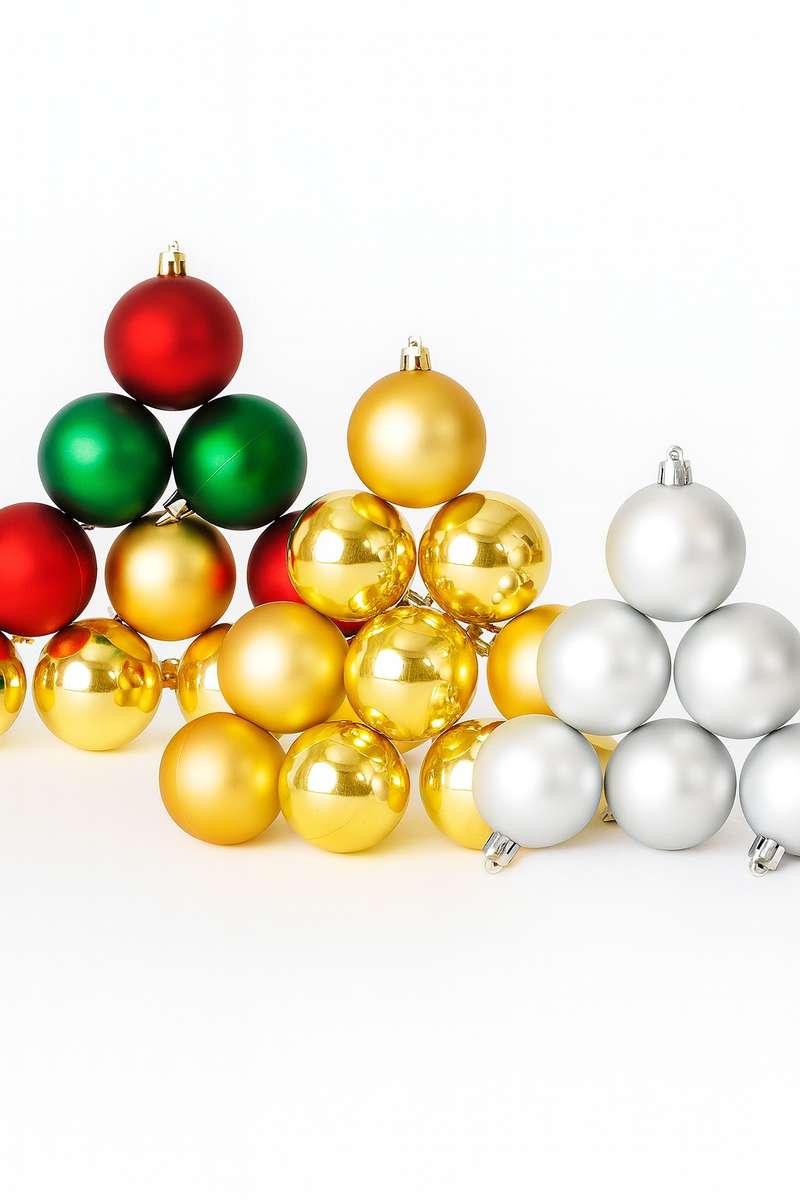 Christmas Tree Decor 10 Piece Ball Set 5cm