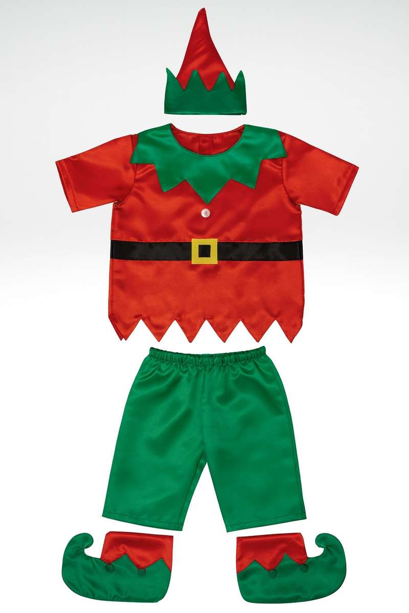 Kids Christmas Elf Suit 5 to 8 Years