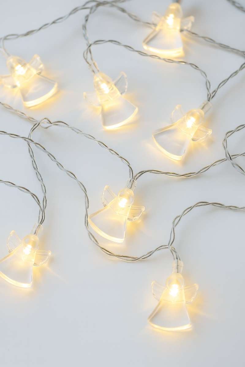 Magical Battery Operated LED Christmas String Lights 5m Warm White