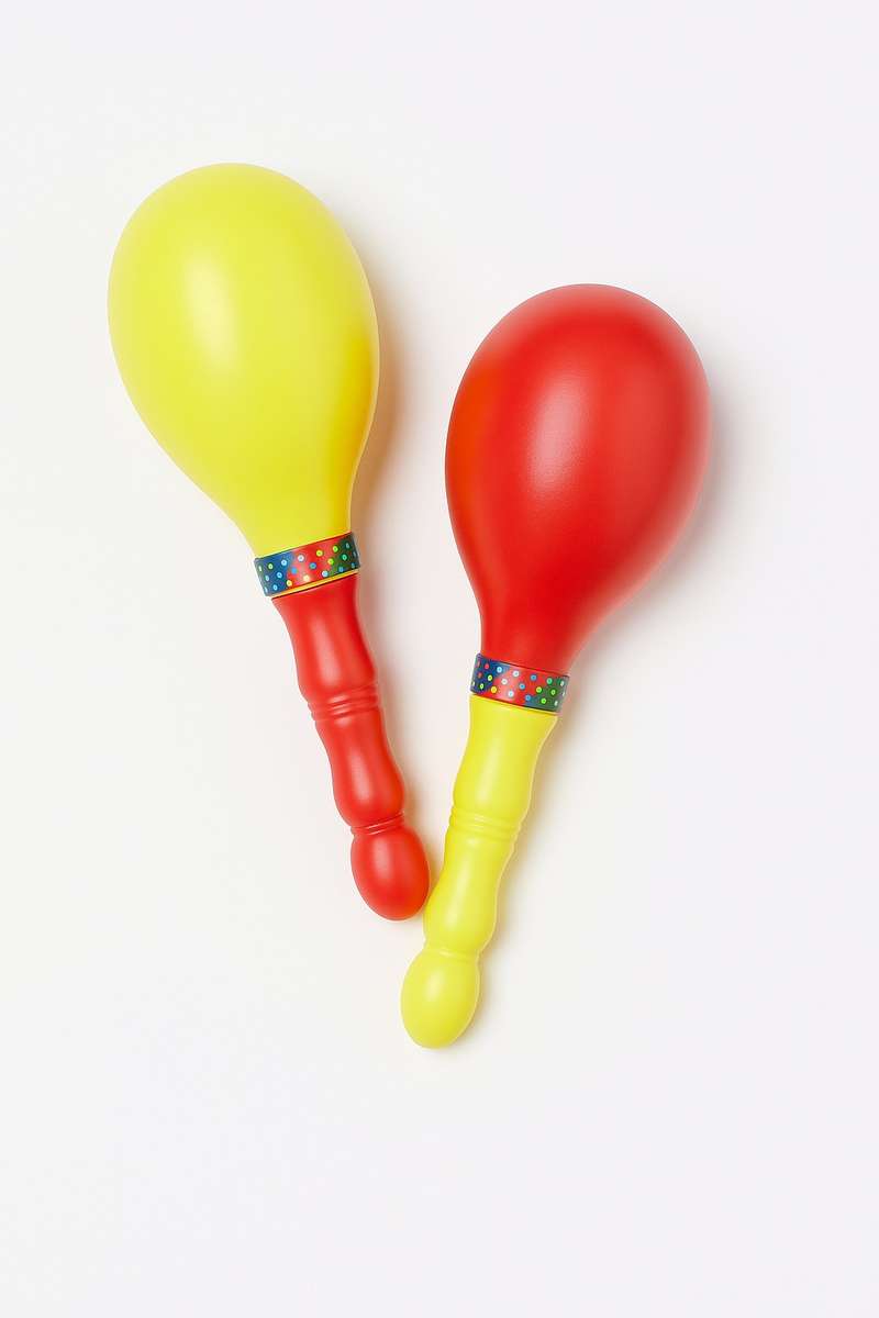 Senza® 2-Piece Musical Maracas Set