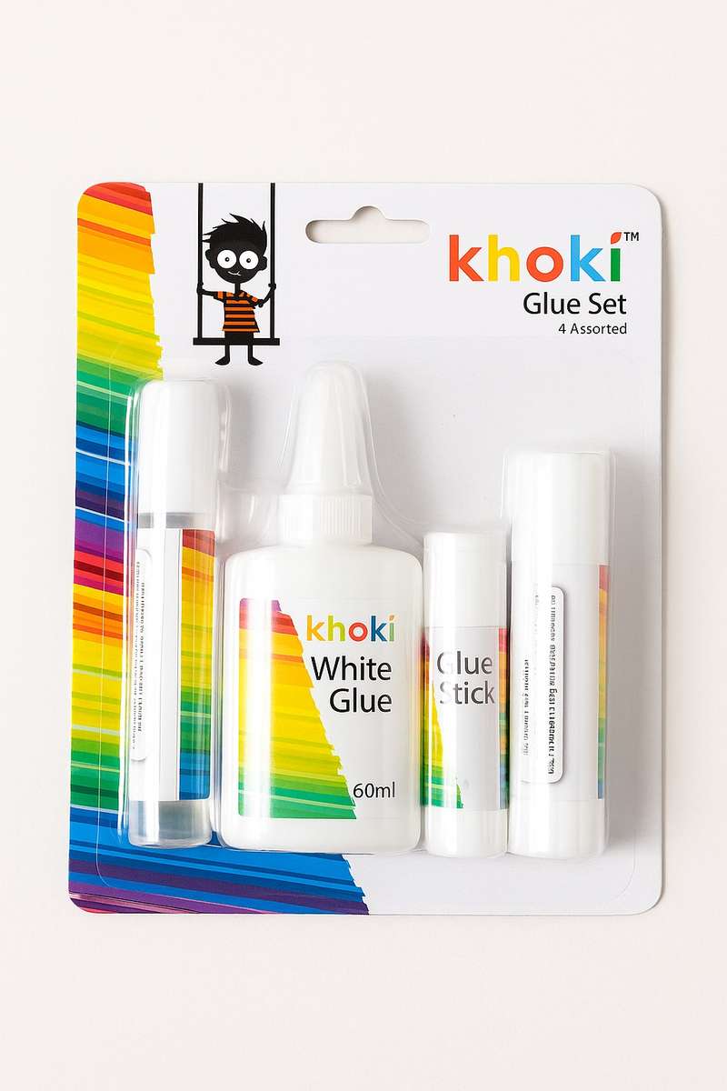 Khoki 4 Piece Glue Set