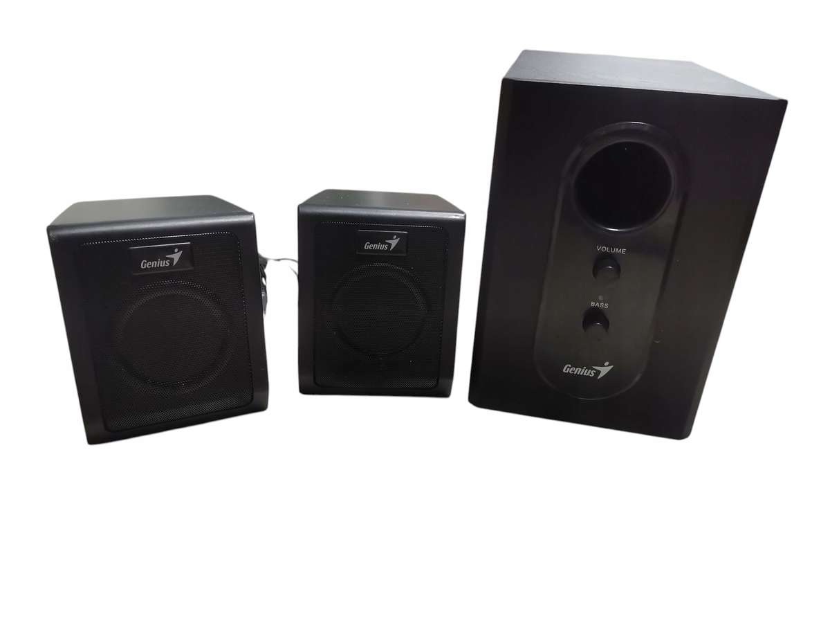 Genius SW-2.1 355 2.1 speakers includes Subwoofer