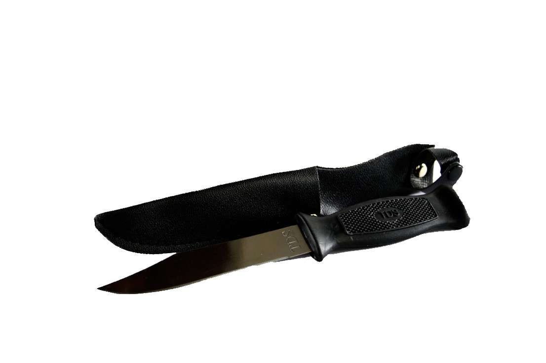 KNIVES SHEATH BLACK PLASTIC HANDLE 138 18.5CM
