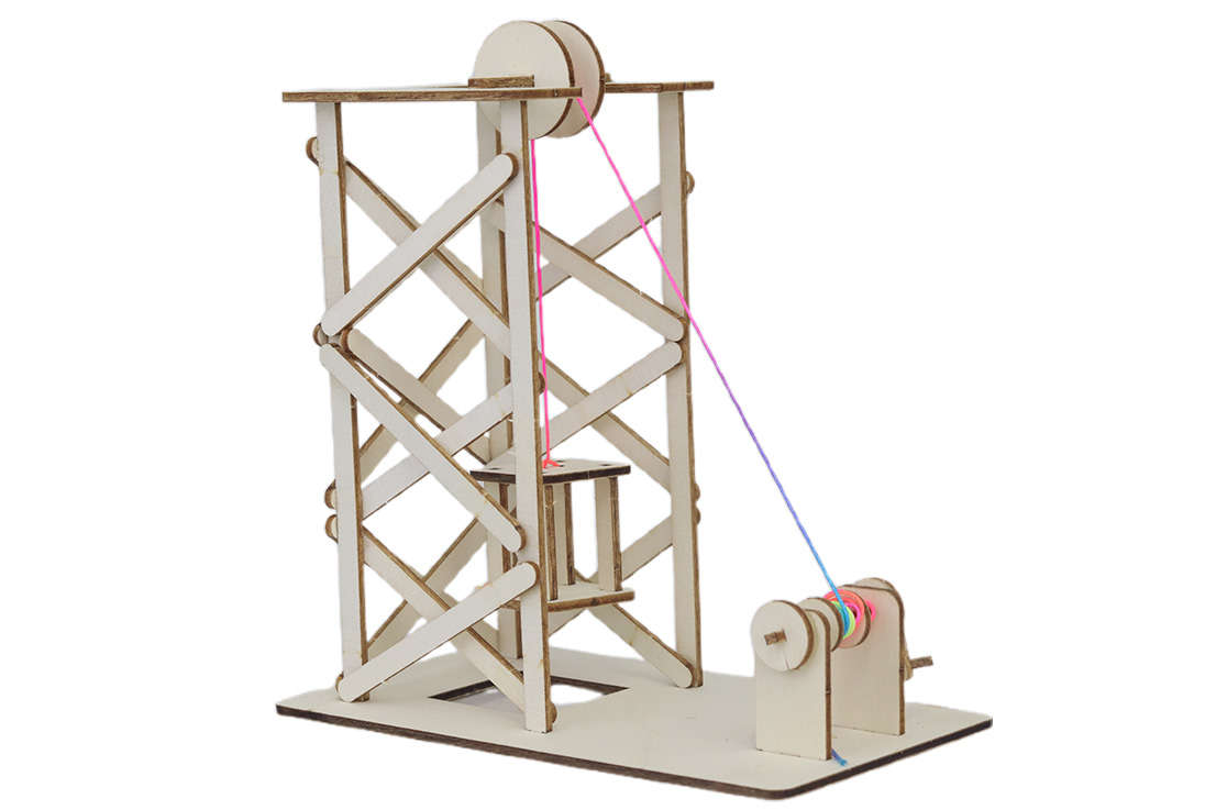 MINE SHAFT LIFT SCHOOL PROJECT KIT