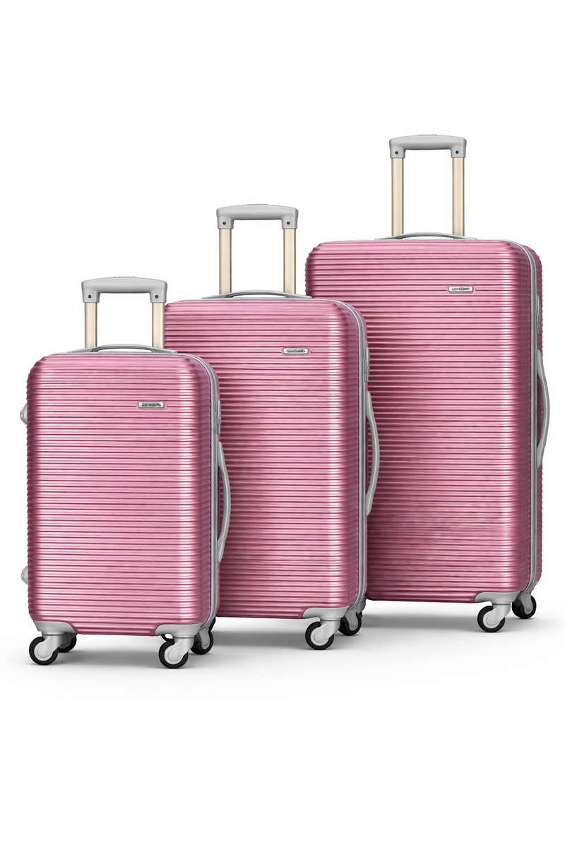Elite Ridge Hard-Shell Spinner Luggage Set (3-Piece)