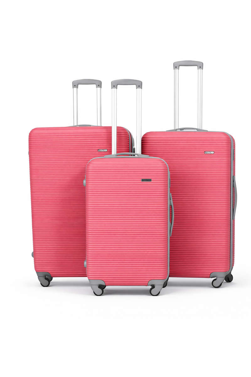 Elite Ridge Hard-Shell Spinner Luggage Set (3-Piece)