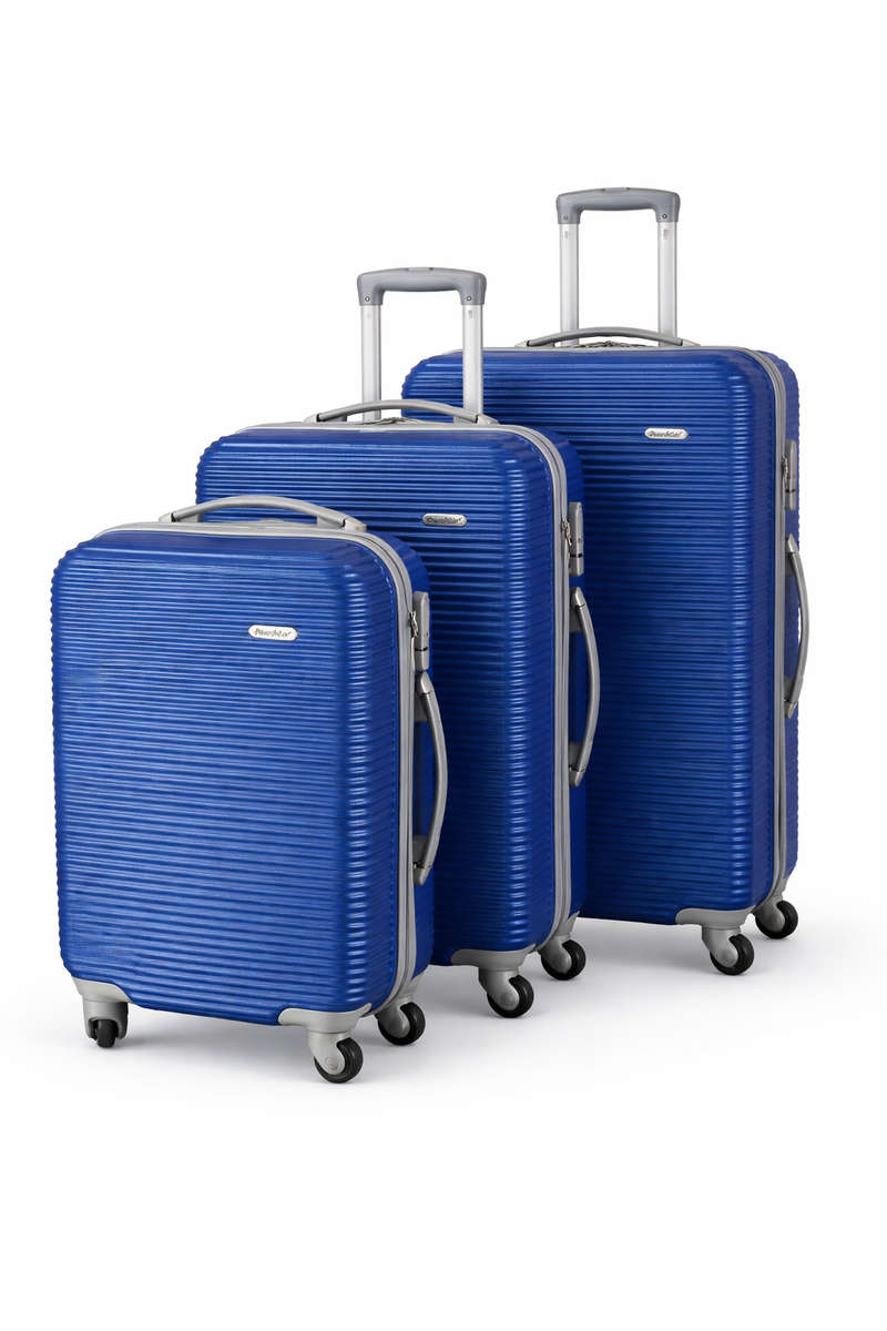 Elite Ridge Hard-Shell Spinner Luggage Set (3-Piece)