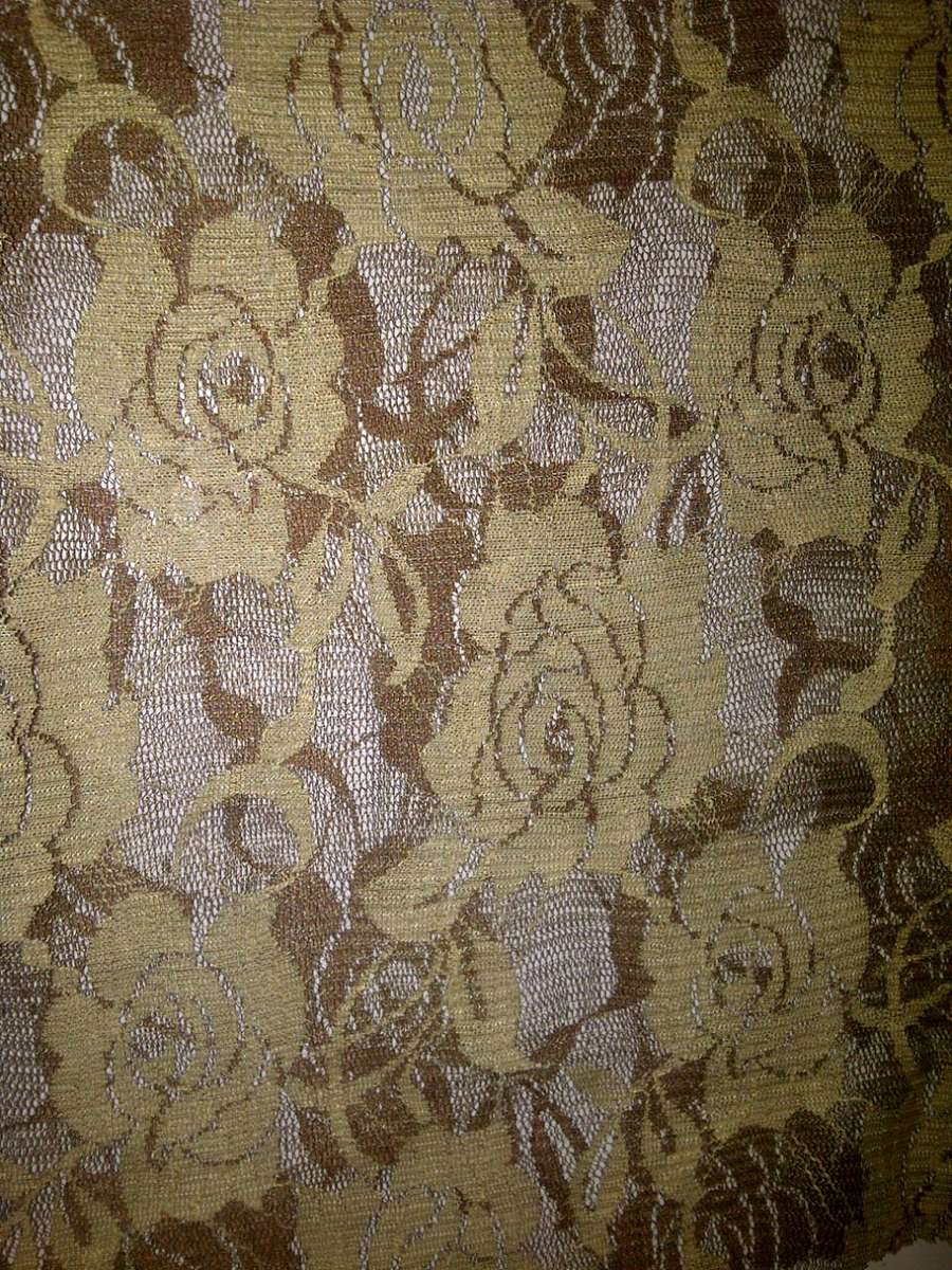 Two Tone Stretch Lace