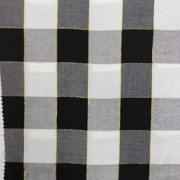 Check rayon #21 White