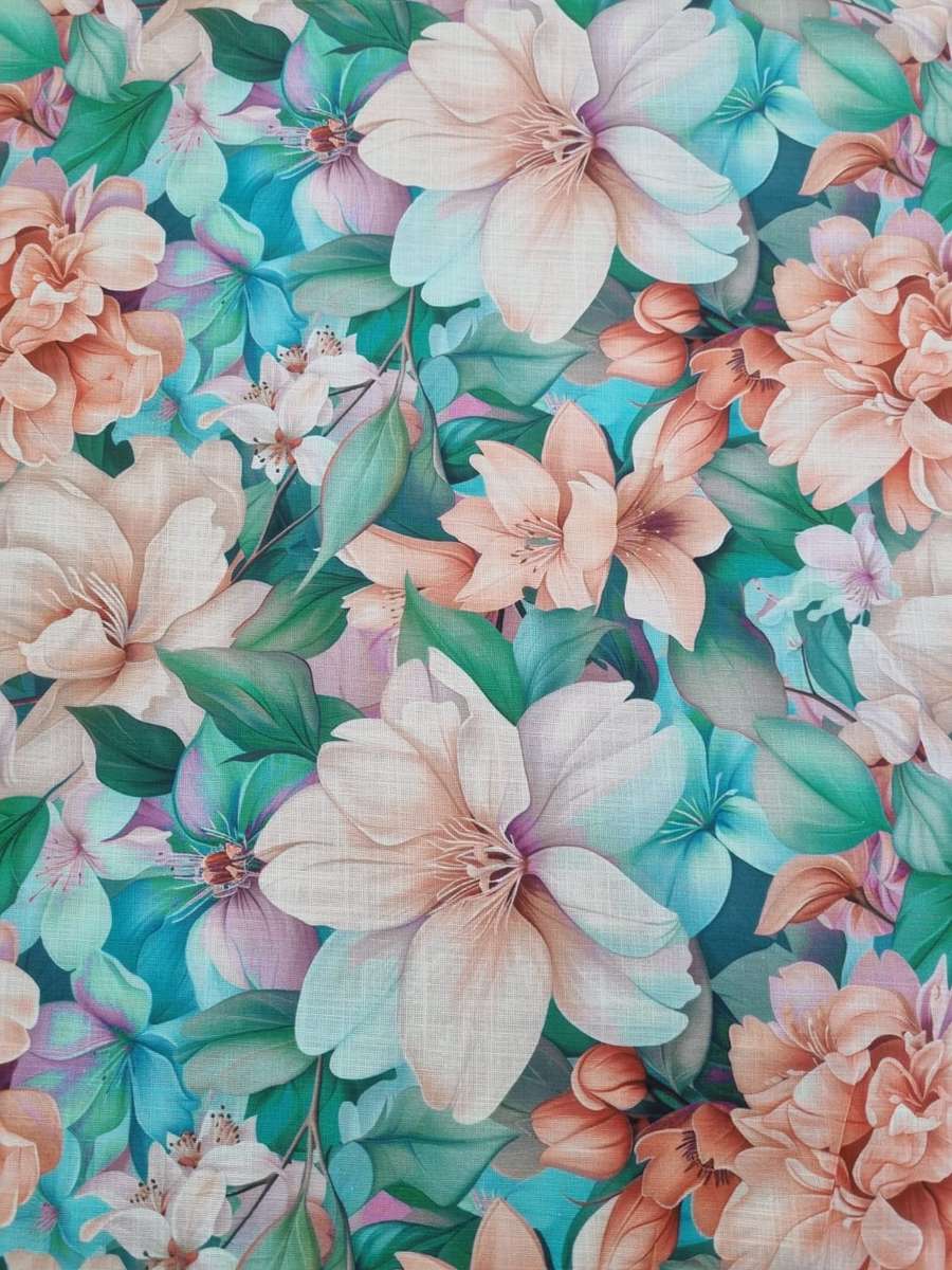 Printed Cotton Linen
