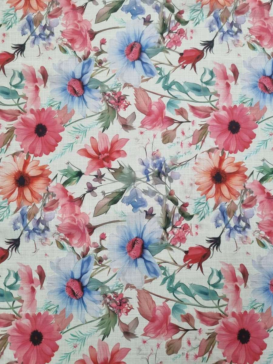 Printed Cotton Linen