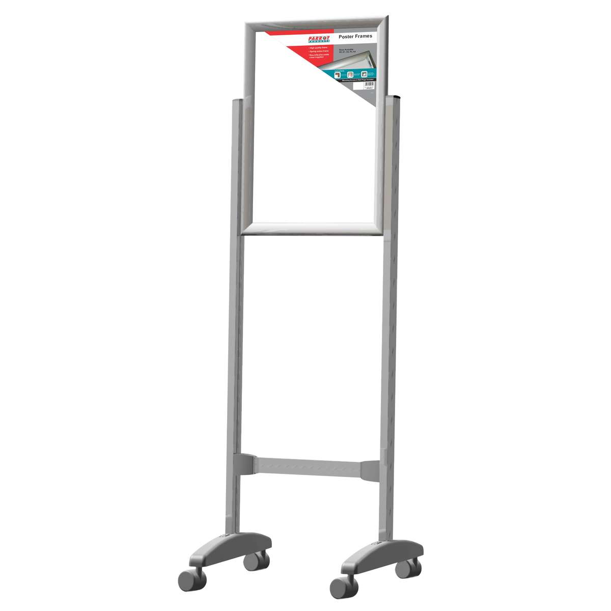 Poster Frame Stand (A1 - Double Sided - Castors)