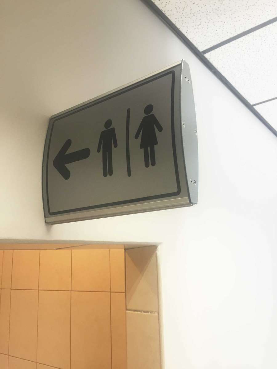 Sign Frame (210x230mm - Double Sided - Wall Mounted)