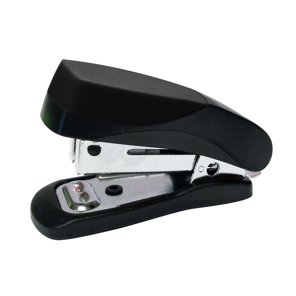 Plastic Mini Stapler (Black) and Staples (1000*26/6)