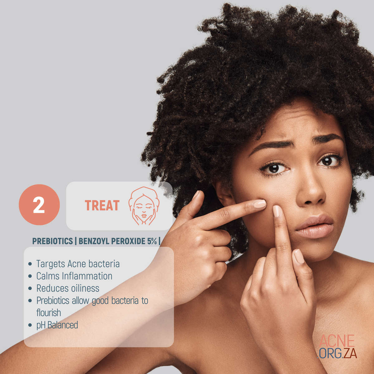 Acne.org.za Protocol - 3 step Kit - Cleanse, Treat and Moisturise