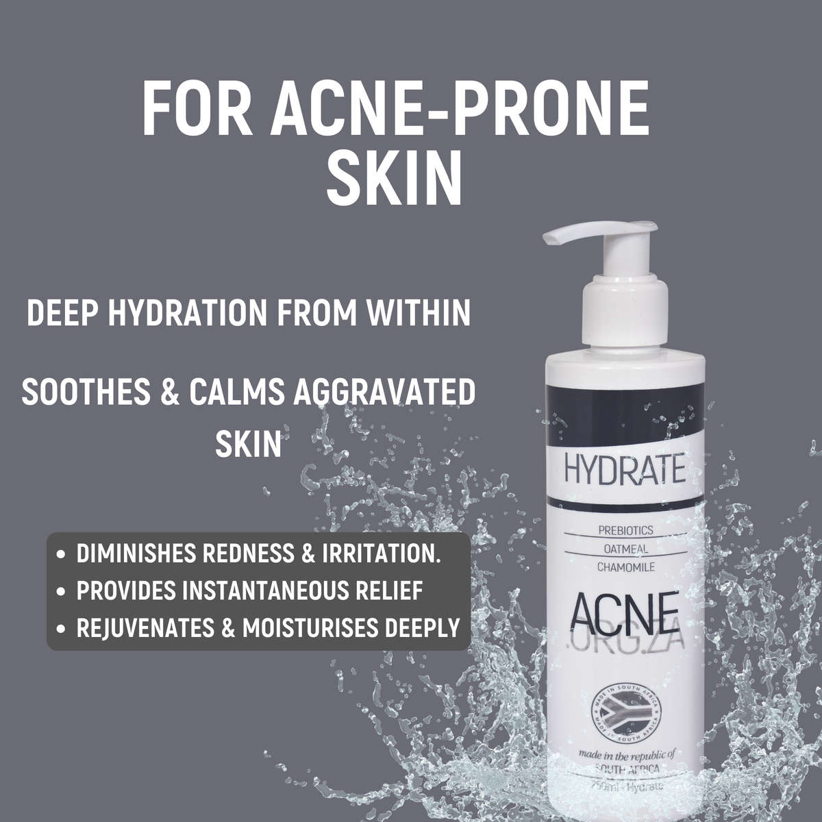 Acne.org.za - HYDRATE - Anti-inflammatory & Deep nourishing moisturiser