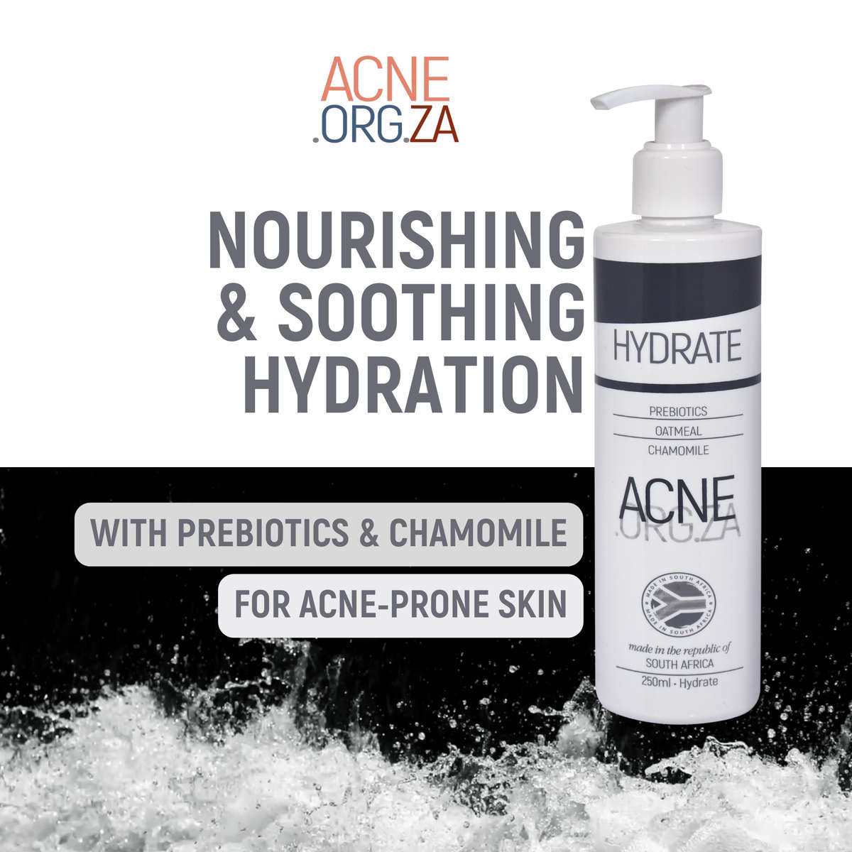 Acne.org.za - HYDRATE - Anti-inflammatory & Deep nourishing moisturiser