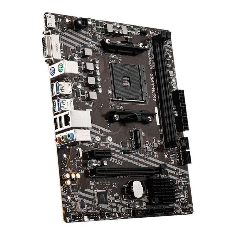 MSI A520M-A PRO AM4 mATX Motherboard