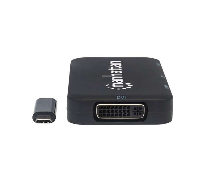 Manhattan USB-C 4-in-1 Audio/Video Converter
